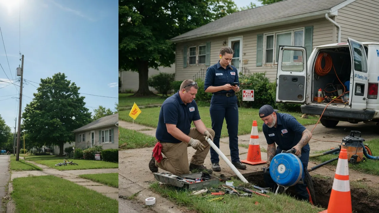 Sewer Line Repair in South Milford, IN near me